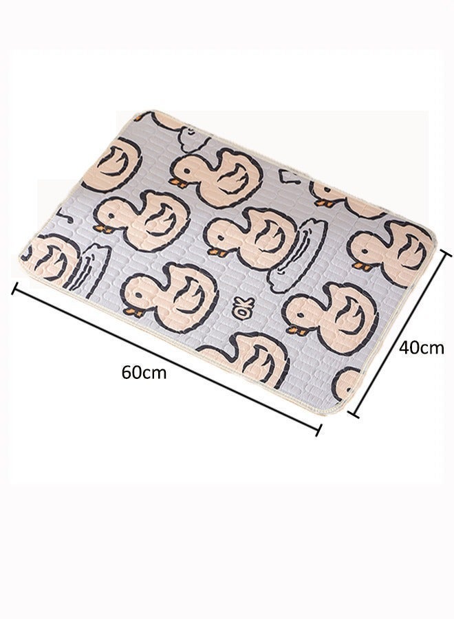Aissiora 40x60cm Baby Waterproof Bed Pad Baby urine-proof mattress Baby washable urine pad Female menstrual mattress Anti-side leakage menstrual mattress Reusable incontinence pad For babies/adults/pets - Image 2